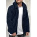 Men's Hooded Solid Color Jacket