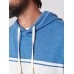 Surf Stripe Slub Hoodie - Blue Horizon