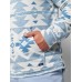 Doug Good Feather Cabana Towel Terry Pacific Hoodie - Summer Six Rivers